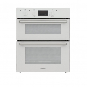 Built under Hotpoint Double oven in white
