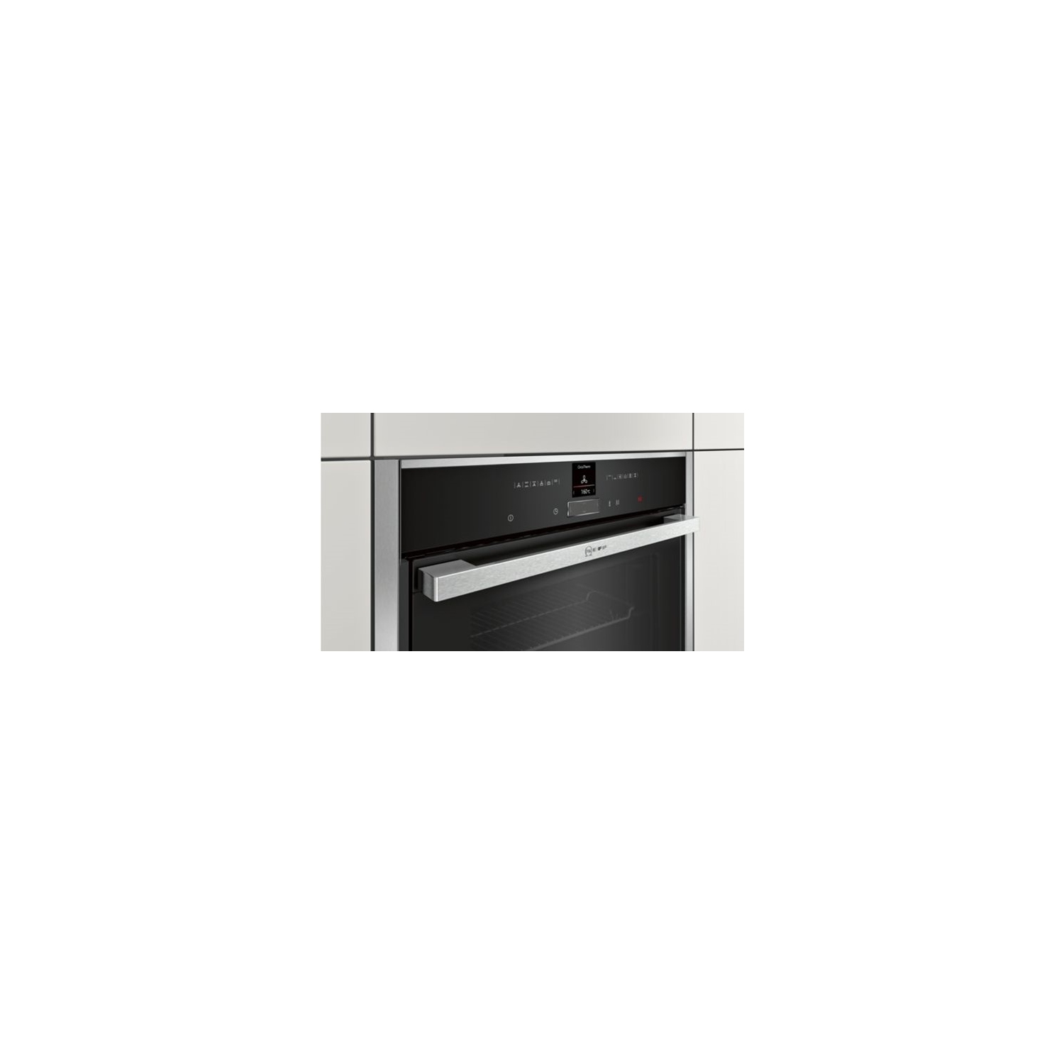 Neff B57CR22NOB Pyrolytic Slide And Hide 59.5cm Built In Oven - Stainless Steel - 6