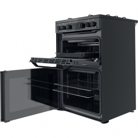Hotpoint 60cm Gas Double Oven Cooker