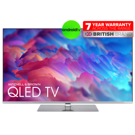 MITCHELL & BROWN 55" QLED 4K ULTRA HD ANDROID SMART TV
